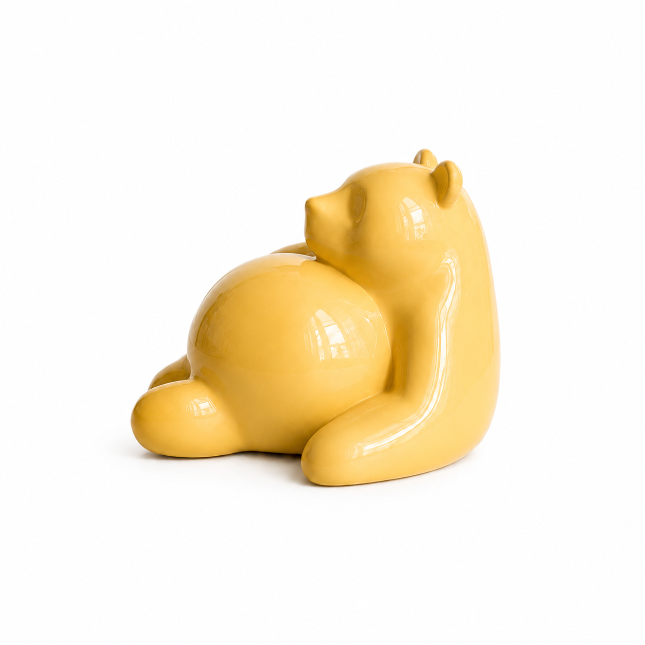 Metwally - The Panda in Butter Yellow